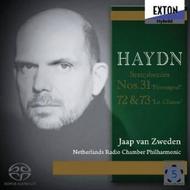 Haydn - Symphonies Nos 31, 72 & 73