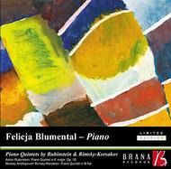 Rubinstein / Rimsky-Korsakov - Piano Quintets | Brana BR0019