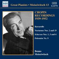 Benno Moiseiwitsch: Chopin Recordings Vol.3