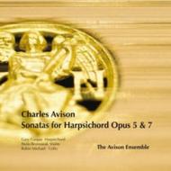 Avison - Sonatas for Harpsichord Op.5 & Op.7