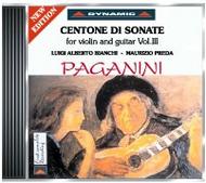 Paganini - Centone di Sonate for Violin & Guitar Vol.3  | Dynamic CDS034
