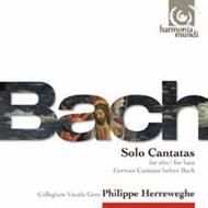 Bach/Herreweghe Edition: Cantatas for alto, bass & before Bach
