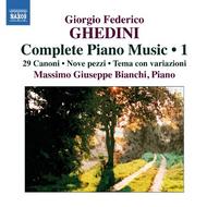 Ghedini - Complete Piano Music Vol.1