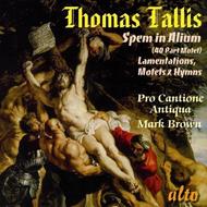 Tallis - Spem in Alium, Lamentations, Motets & Hymns | Alto ALC1082