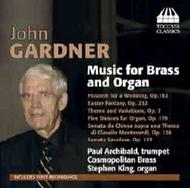 Gardner - Music for Brass and Organ  | Toccata Classics TOCC0048