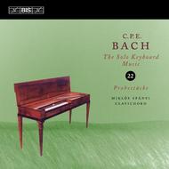 CPE Bach - Solo Keyboard Music Vol.22 | BIS BISCD1762