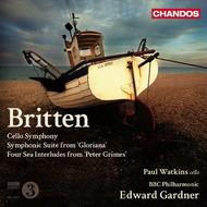 Britten - Cello Symphony, Four Sea Interludes, etc