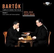 Bartok - Complete Works for Violin Vol.1: Early Works & Transcriptions | Brilliant Classics 9236