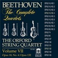 Beethoven - Complete Quartets Vol.7