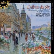 LAlbum des Six: The complete works of The Six for flute and piano | Hyperion - Helios CDH55386