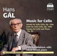Hans Gal - Music for Cello and Piano