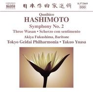 Kunihiko Hashimoto - Symphony No.2, Three Wasan, Scherzo con sentimento | Naxos 8572869
