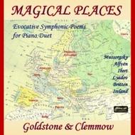 Magical Places: Evocative Symphonic Poems for Piano Duet | Divine Art DDA25104