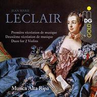 Leclair - Recreation de musique Nos 1 & 2, Duo Sonatas