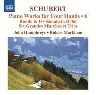 Schubert - Piano Works for Four Hands Vol.6 | Naxos 8572699