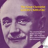 The Great Clarinettist Louis Cahuzac | Danacord DACOCD722723