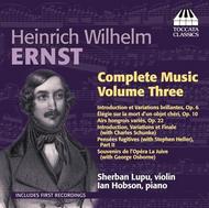 Heinrich Wilhelm Ernst - Complete Music Vol.3