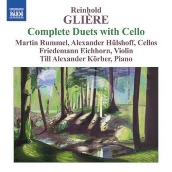 Gliere - Complete Duets with Cello | Naxos 8572713