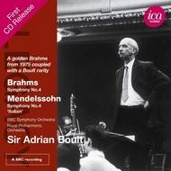 Sir Adrian Boult conducts Brahms and Mendelssohn
