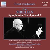 Sibelius - Symphonies Nos 4, 6 & 7 | Naxos - Historical 8111399