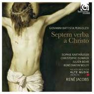 Pergolesi - Septem verba a Christo | Harmonia Mundi HMC902155