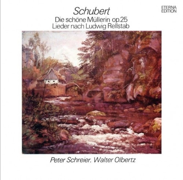 Schubert - Die Schone Mullerin, Lieder nach Ludwig Rellstab (LP)