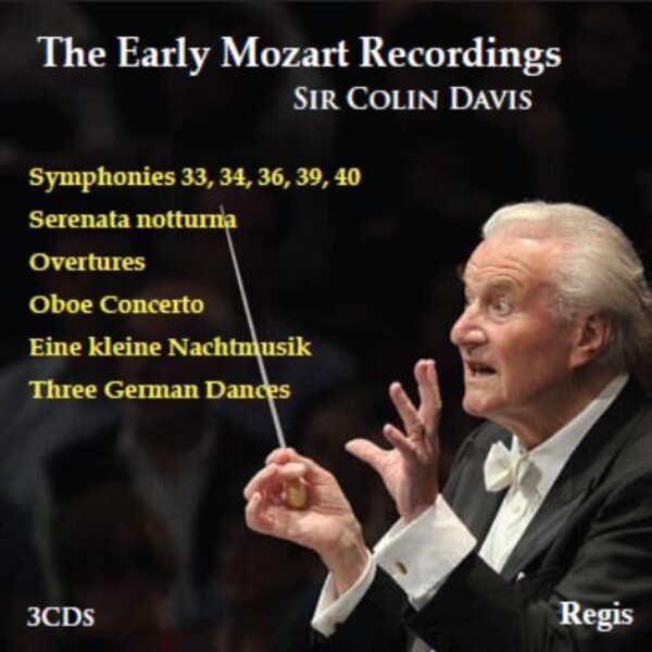Sir Colin Davis: The Early Mozart Recordings | Regis RRC3015
