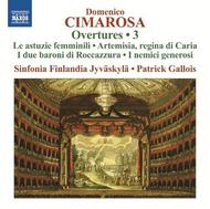 Cimarosa - Overtures Vol.3