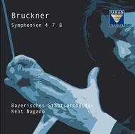 Bruckner - Symphonies Nos 4, 7 & 8 (CD)