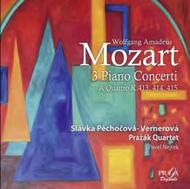 Mozart - 3 Piano Concerti A Quattro | Praga Digitals DSD250298