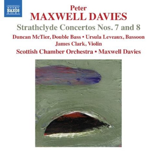 Maxwell Davies - Strathclyde Concertos Nos 7 & 8 | Naxos 8572355