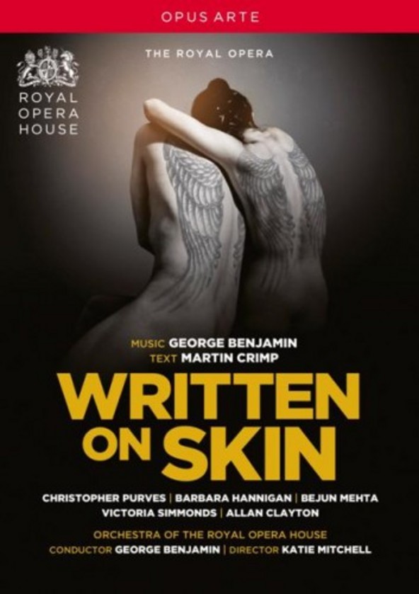 George Benjamin - Written on Skin (DVD)