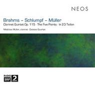 Brahms / Martin Schlumpf / Matthias Muller - Chamber Works | Neos Music NEOS21305