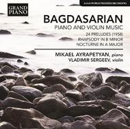 Eduard Bagdasarian - Piano and Violin Music | Grand Piano GP664