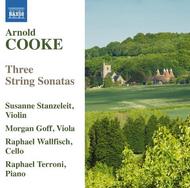 Arnold Cooke - Three String Sonatas | Naxos 8571362