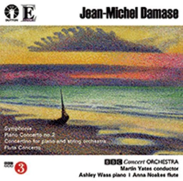 Jean-Michel Damase - Symphonie, Piano & Flute Concertos | Dutton - Epoch CDLX7309