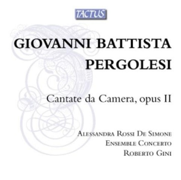 Pergolesi - Cantate da Camera, op.2