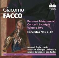 Giacomo Facco - Pensieri Adriarmonici Vol.2 | Toccata Classics TOCC0259