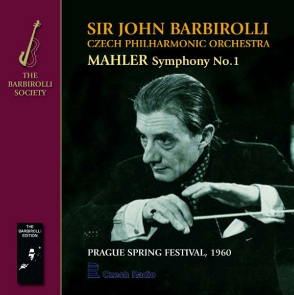 Mahler - Symphony No.1 / Barbirolli - Elizabethan Suite | Barbirolli Society SJB1082