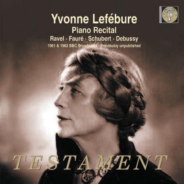 Yvonne Lefebure: Piano Recital | Testament SBT1497