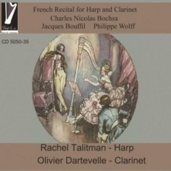French Recital for Harp and Clarinet | Harp & Co CD505035