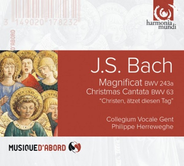 J S Bach - Magnificat, Christmas Cantata | Harmonia Mundi - Musique d'Abord HMA1951782