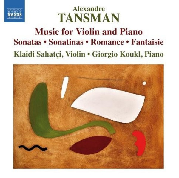 Tansman - Music for Violin and Piano | Naxos 8573127