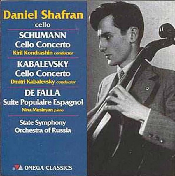 Daniel Shafran plays Schumann, Kabalevsky and de Falla