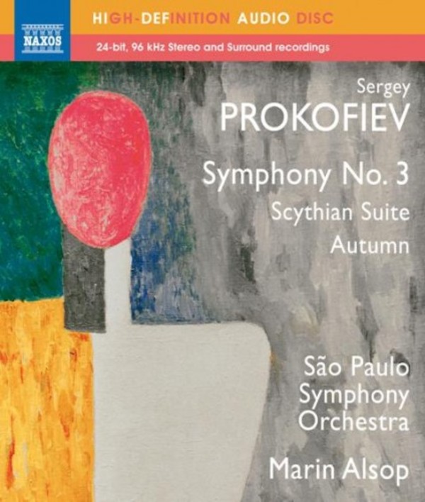 Prokofiev - Symphony No.3, Scythian Suite, Autumn (Blu-ray Audio)