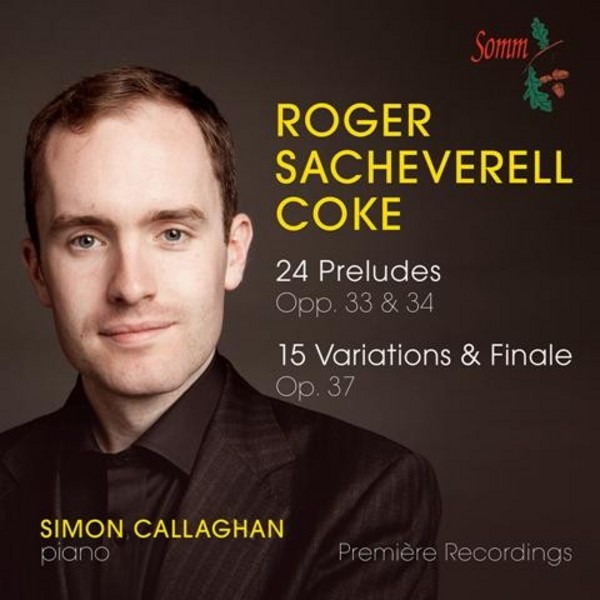 Roger Sacheverell Coke: 24 Preludes, Theme & Variations | Somm SOMMCD0147