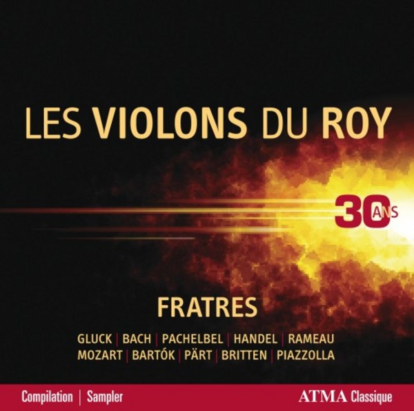 Les Violons du Roy: Fratres | Atma Classique ACD23015