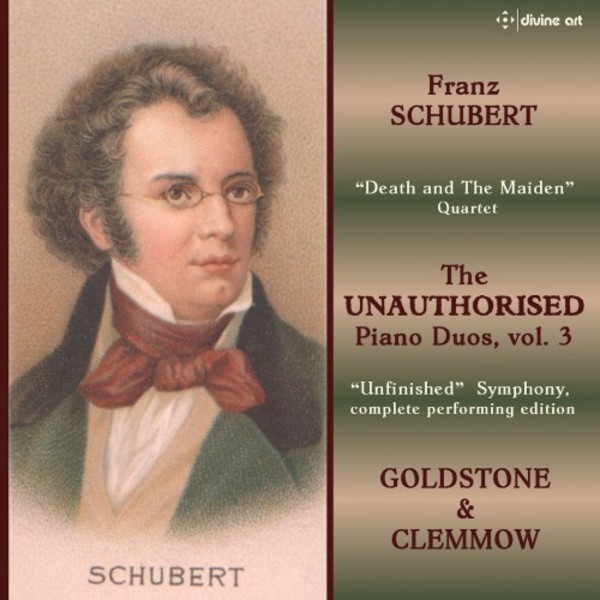 Schubert - The Unauthorised Piano Duos Vol.3 | Divine Art DDA25125