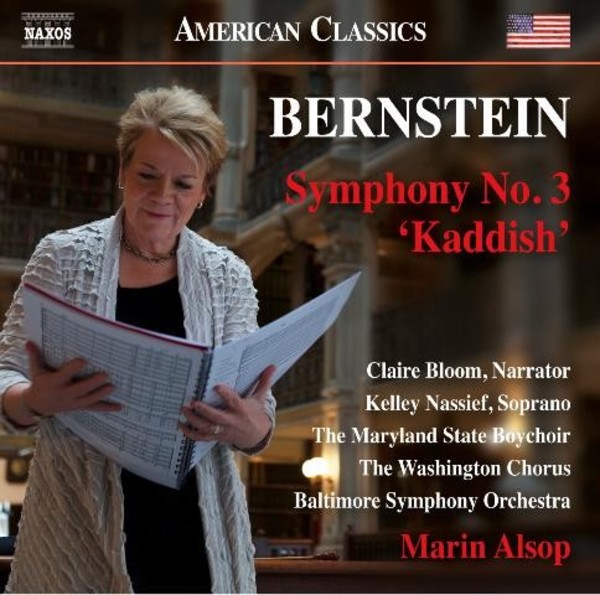 Bernstein - Symphony No.3 Kaddish | Naxos - American Classics 8559742
