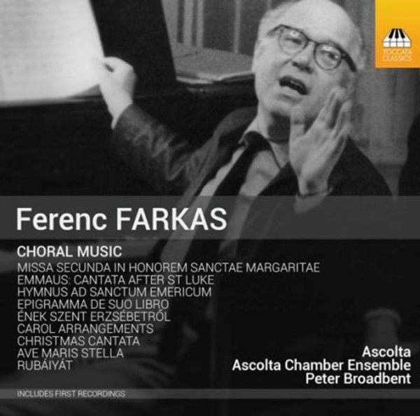 Ferenc Farkas - Choral Music | Toccata Classics TOCC0296
